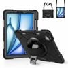 Tough On iPad Air 11" 2024 / 2025 Case Rugged Protection Black