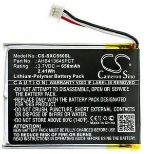 Battery Replacement For Sennheiser Pxc 550