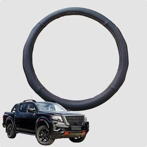 Steering Wheel Cover for Nissan Navara Dual Cab 2022-Current Pro-4X 38CM | Circle