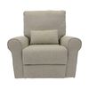 Baby Studio Nursery Electronic Glider Recliner Oatmeal