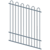 ProtectorAl 0350-1200W x 1500H Deep Ocean Loop Top Pool Fence Panel Raked Up to 15º