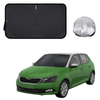 Front Windscreen Sun Shade for Skoda Fabia 2014 - 2021 (NJ) - Standard 150 x 85 cm - Black