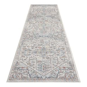 Asher Country Rug Blue - 80 X 300 Cm