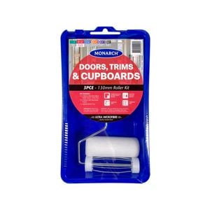 Monarch 130mm Doors, Trims & Cupboards Roller Kit - 3 Piece