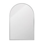 Barelli 900 x 600mm Chrome Imogen Arch Framed Mirror