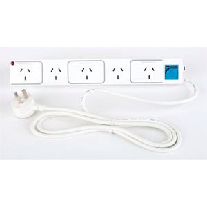 HPM 5 Outlet Surge Protected Powerboard
