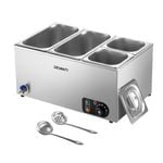 Devanti Commercial Food Warmer Bain Marie