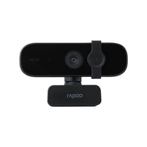 RAPOO C280 BK 2K HD Webcam - 85 Degree Wide-Angle Lens, 360 degrees Omini Microphone Plug and Play