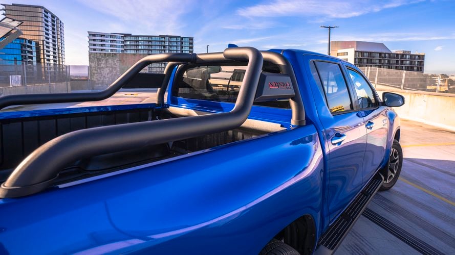 Armour Bar Blue Toyota Direct to Tub