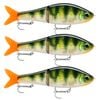 3x Rapala Super Shadow Rap Glide 11cm Jointed Swimbait Lures - Live Perch
