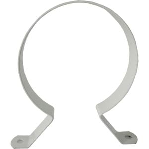 Kinetic 100mm White Saddle Stand Off Clips - 3 Pack