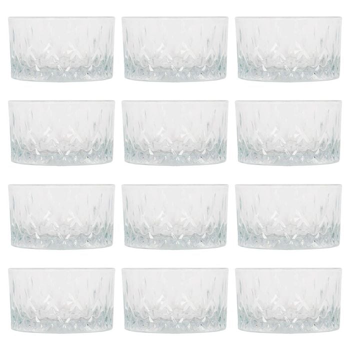 LAV Odin Glass Snack Bowls - 9.5cm - Pack of 12