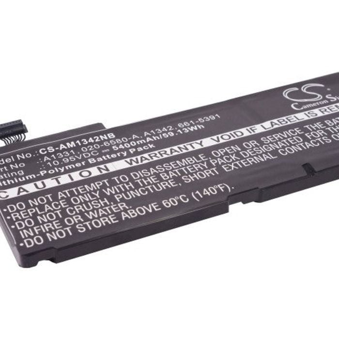 Cameron Sino A1331, 020-6580-a, A1342, 661-5391 Battery Replacement [cs-am1342nb]