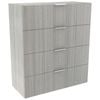 Lugna 1024 x 900 x 380mm Mist Ready To Assemble 4 Drawer Unit