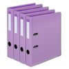 4pk Colour Hide A4 Half Lever Arch File Pe Folder/binder Document Organiser Pp