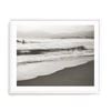 Artey | BW Surfer 2 - Framed Print - White Frame - 65 x 80cm