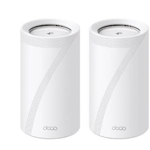 Tp-link Deco Be85(2-pack) Be22000 Tri-band Whole Home Mesh Wi-fi 7 System (wifi7), 1376 Mbps At 2.4 Ghz + 8640 Mbps