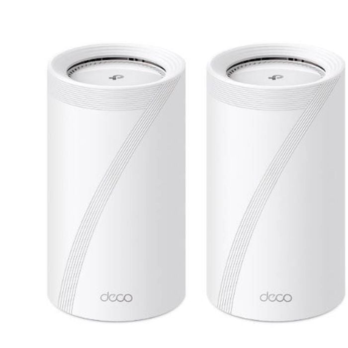 Tp-link Deco Be85(2-pack) Be22000 Tri-band Whole Home Mesh Wi-fi 7 System (wifi7), 1376 Mbps At 2.4 Ghz + 8640 Mbps