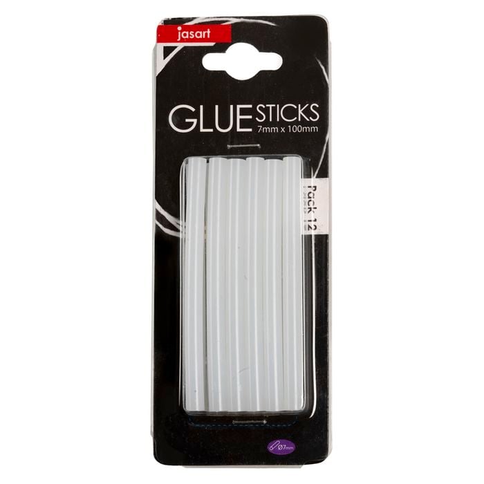 Jasart 7 x 100mm Glue Sticks - 12 Pack