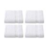 4PK Christy Sovereign Combed Cotton Hand Towel 650GSM Plush Absorbent White