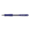 Uni Laknock Retractable Ballpoint Pen 12pcs (Medium) (Blue)