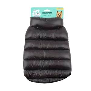 Art & Bob 30cm Black Small Reversible Puffer Dog Jacket