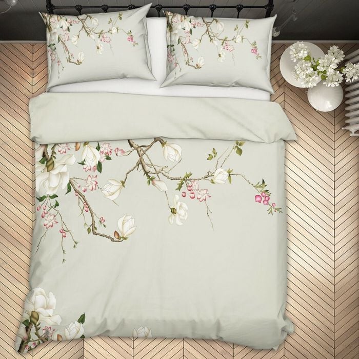 3D Plum Blossom 178 Bed Pillowcases Quilt Queen Size