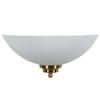 Brilliant 30cm Brushed Brass Gatsby Wall Sconce