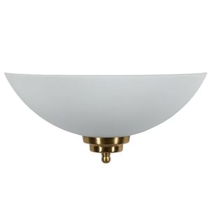 Brilliant 30cm Brushed Brass Gatsby Wall Sconce