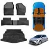 3D Floor Mats Boot Liner for Toyota Corolla Hatchback ZR Hybrid 2018-Onwards Cargo Trunk Luggage