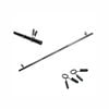140cm - 28mm Diameter Hollow Barbell Bar With 2 Spring Collars - Max Load 70kg