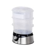 Healthy Choice 3 Tier Food Steamer with Stainless Steel Base