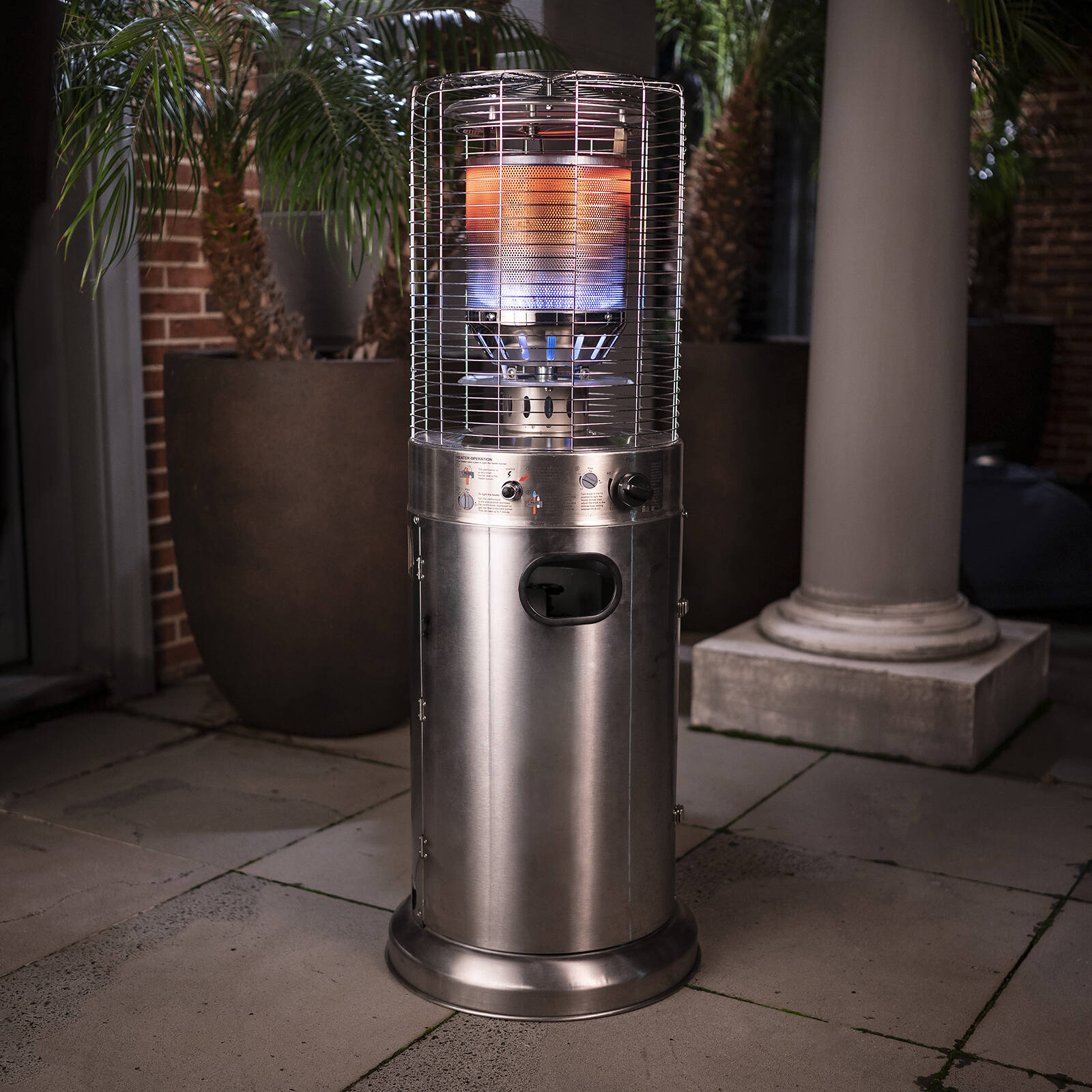 Stainless Steel Outdoor New Style Short Gas Heater Bunnings New Zealand