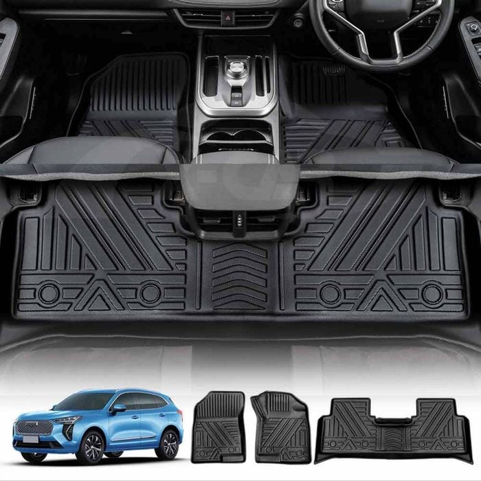 3D Customized Heavy Duty All Weather Car Mat Floor Liner Full Set Carpet for GWM Haval Jolion 2021-Onwards