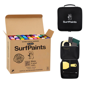 Surfpaints Art Collector Box with DIY Paint Kit & Storage Case
