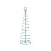 Costway 1.83M Spiral LED Christmas Tree String Lights w/10 Modes &Bluetooth Party Gift