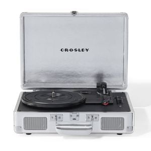 Crosley Cruiser Bluetooth Portable Turntable - Silver
