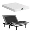 Artiss Double Adjustable Bed Frame With Giselle Cooling Gel-infused Mattress
