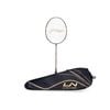 Li-Ning Super Series 900 Carbon Fibre Strung Badminton with Full Racket Cover (Grey/Copper) | Maximum String Tension - 30lbs