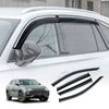 Weathershields For Mg Hs 2024-onwards Car Weather Shields Wind Deflectors Window Sun Visor 4 Pcs