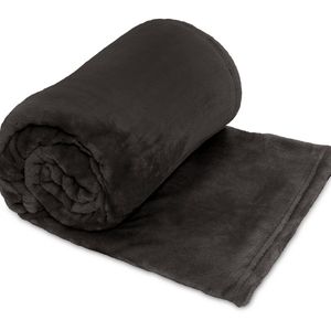 Ardor Boudoir Lucia Luxury 127x152cm Plush Velvet Throw Charcoal