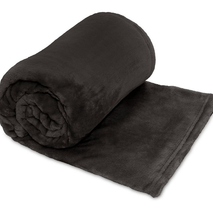 Ardor Boudoir Lucia Luxury 127x152cm Plush Velvet Throw Charcoal
