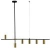 DRITTO Satin Brass 6 Light Pendant