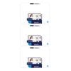 3pk Quartet Double Sided A3 Lap Board Blank Whiteboard School/home W/ Marker Wht