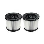 DeWALT Vacuum Accessory Replacement Filter - 2 Pack