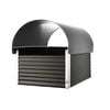Sandleford Woodland Grey Post Mount Chelsea Letterbox