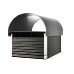 Sandleford Woodland Grey Post Mount Chelsea Letterbox