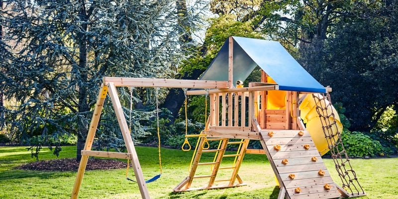 Outdoor playground.