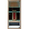 Orans 1 Person Luxury Full Spectrum Infrared Sauna - Honka 1000