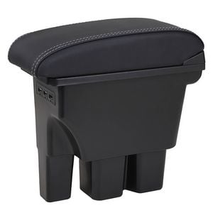 Catzon Car Armrest Box For Suzuki Jimny Jb74w  2018-2025 Adjustable Console-white